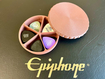 PICKLE | 3D Printed Guitar Pick Organizer, Guitar Pick Storage Case, Guitarist Musician Gift
