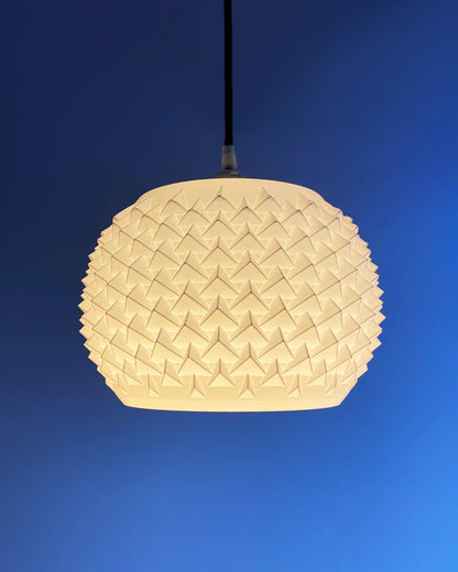 SPIKE | 3D Printed Spiked Pendant Light, Geometric Boho Hanging Lamp Shade, Ceiling Light