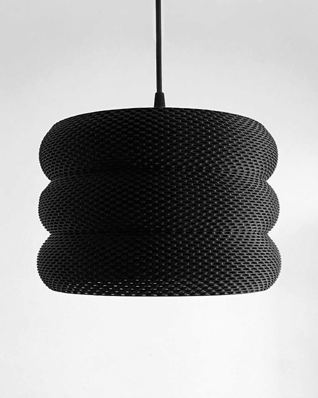 MARA | Modern Boho Pendant Light - Custom Statement Chandelier Lampshade, Choice of Size and Color
