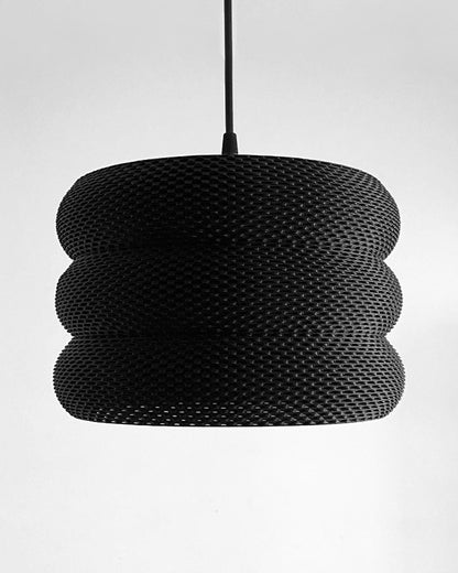 MARA | 3D Printed Statement Chandelier, Large Boho Pendant Light Shade, Dining Room Ceiling Light