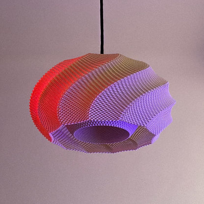 OFELIA | 3D Printed Chandelier Pendant Light, Boho Diffuser Hanging Lamp Shade, Ceiling Light