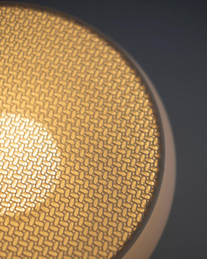 GYRO | 3D Printed Geometric Desk Lamp, Modern LED Table Lamp, Office Desk Light Gift