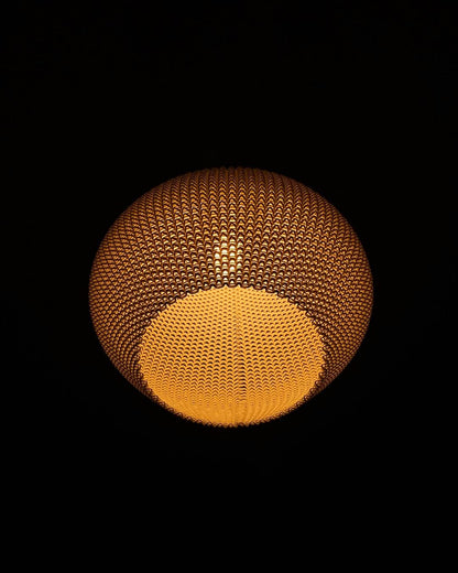 AERO | 3D Printed Pendant Light Shade, Mid Century Modern Boho Hanging Lamp, Ceiling Light