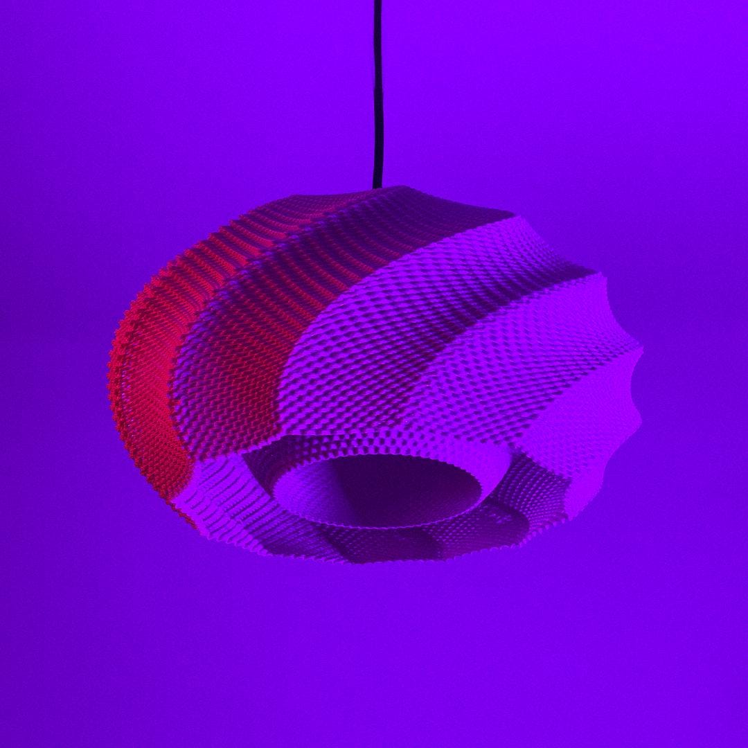 OFELIA | Modern Pendant Light - Custom Boho Chandelier Lampshade, Choice of Size and Colors
