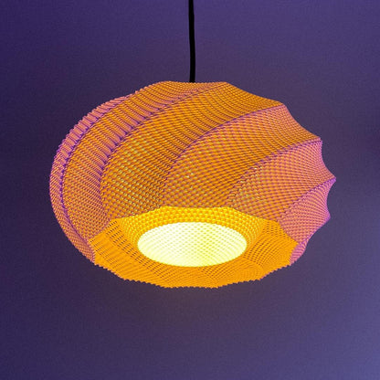 OFELIA | 3D Printed Chandelier Pendant Light, Boho Diffuser Hanging Lamp Shade, Ceiling Light