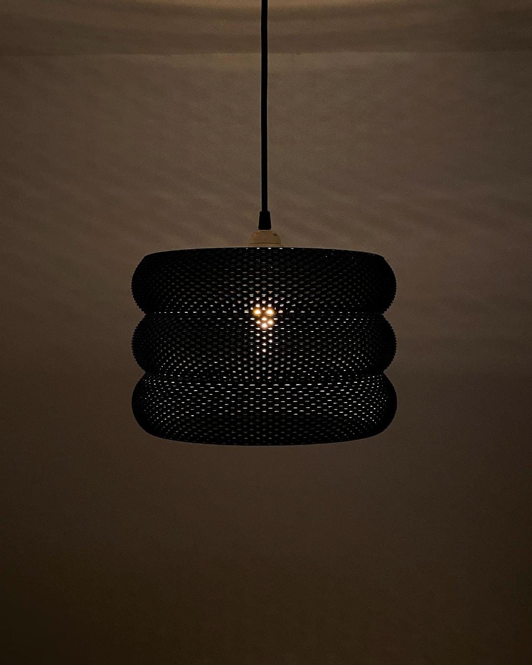 MARA | Modern Boho Pendant Light - Custom Statement Chandelier Lampshade, Choice of Size and Color