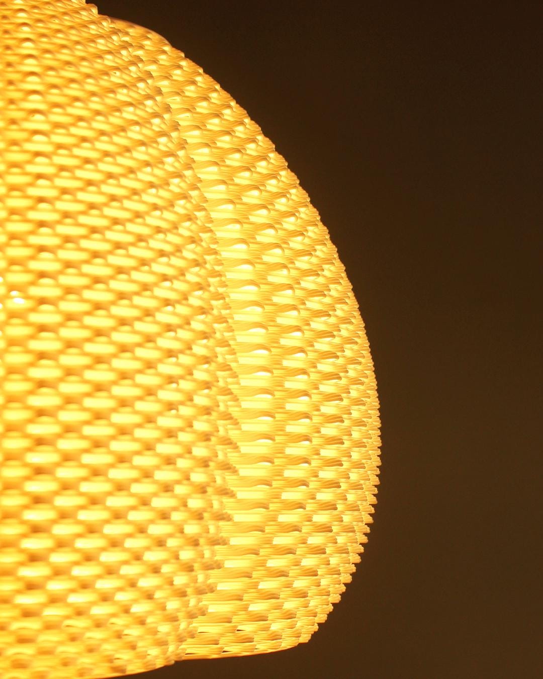 MARINA | Modern Boho Pendant Light - Custom Statement Lampshade, Choice of Size and Colors