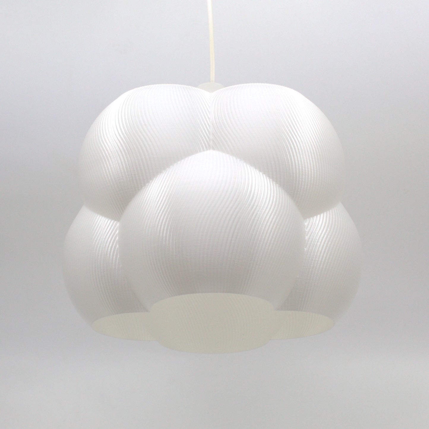 NIMBUS | Custom Pendant Light - Boho Hanging Lamp Shade, Choice of Size and Colors
