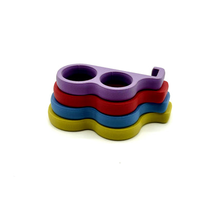 6FINGER | 3D Printed Phone Grip Finger Ring Hook, One-Handed Texting Ring, Phone Holder Gift