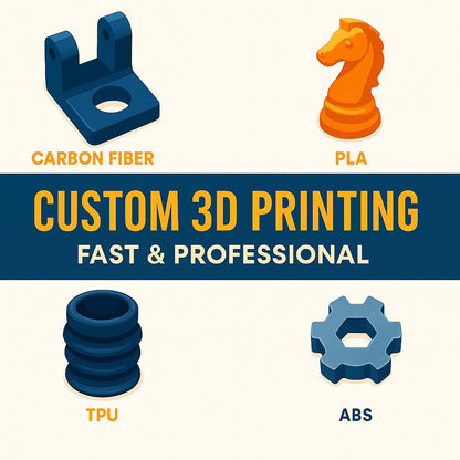 PRINTIQ | Custom 3D Printing Service, Upload STL OBJ, FDM USA PLA PETG TPU Fast Turnaround