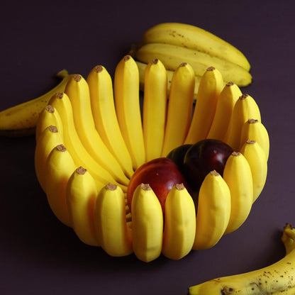 TROPIC | 3D Printed Banana Bowl Fruit Basket, Pop Art Kitchen Decor, Housewarming Gift