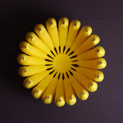 TROPIC | 3D Printed Banana Bowl Fruit Basket, Pop Art Kitchen Decor, Housewarming Gift