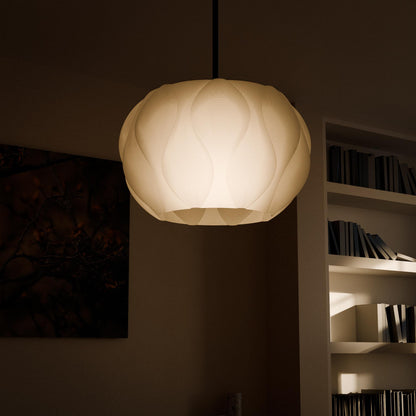 ECLIPSE | 3D Printed Geometric Pendant Light, Modern Boho Hanging Lamp Shade, Ceiling Light