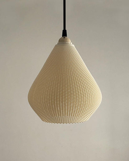 AERO | 3D Printed Pendant Light Shade, Mid Century Modern Boho Hanging Lamp, Ceiling Light