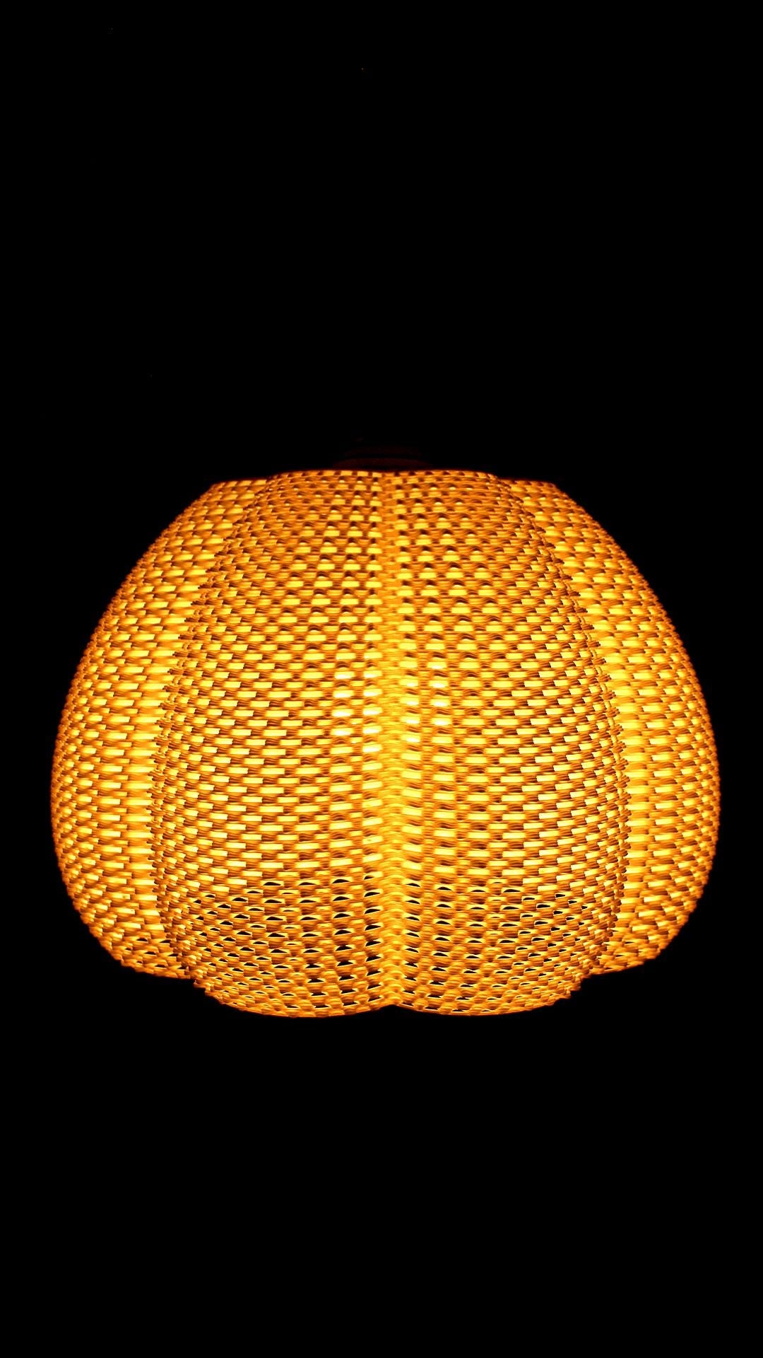 MARINA | Modern Boho Pendant Light - Custom Statement Lampshade, Choice of Size and Colors