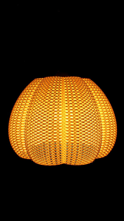 MARINA | 3D Printed Geometric Pendant Light, Boho Hanging Lamp Shade, Modern Ceiling Light