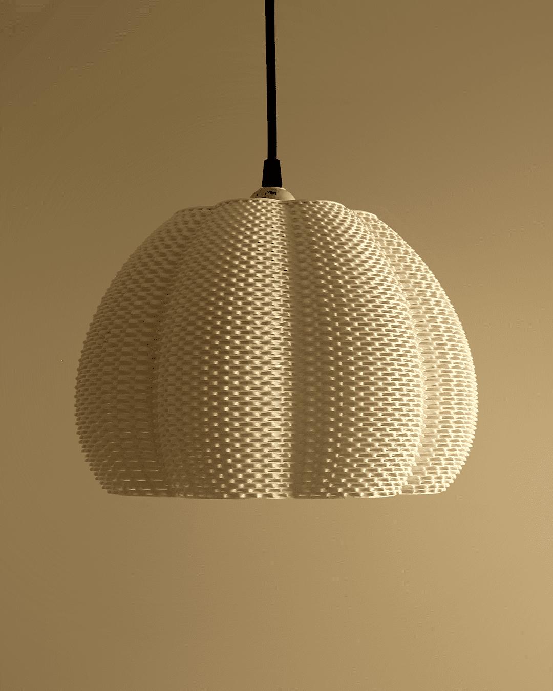 MARINA | Modern Boho Pendant Light - Custom Statement Lampshade, Choice of Size and Colors