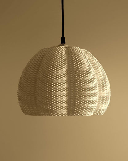 MARINA | 3D Printed Geometric Pendant Light, Boho Hanging Lamp Shade, Modern Ceiling Light