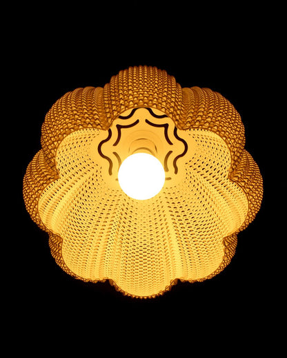 MARINA | 3D Printed Geometric Pendant Light, Boho Hanging Lamp Shade, Modern Ceiling Light