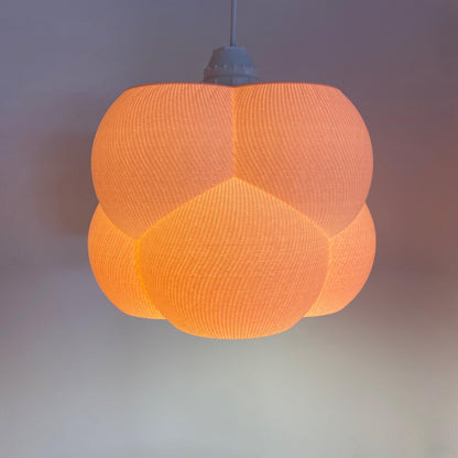 NIMBUS | 3D Printed Cloud Pendant Light, Wavy Boho Hanging Lamp Shade, Ceiling Light