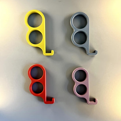 6FINGER | 3D Printed Phone Grip Finger Ring Hook, One-Handed Texting Ring, Phone Holder Gift