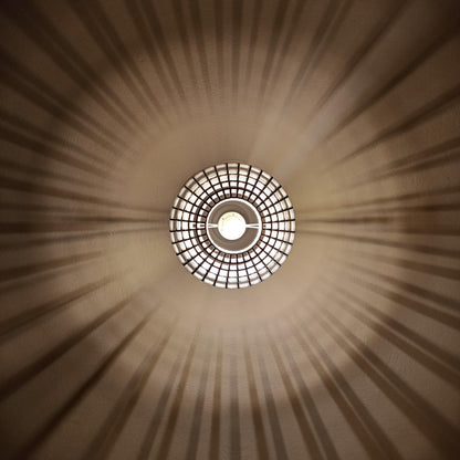 FOUNDRY | 3D Printed Industrial Pendant Light, Modern Hanging Lamp Shade, Kitchen Ceiling Light
