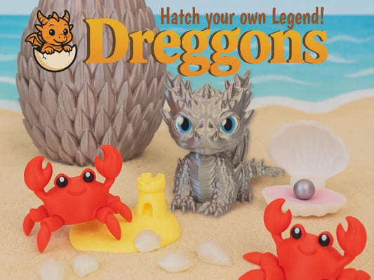 DREGGON | Dragon Egg Surprise Toy - Collectible Fantasy Creature, Choice of Color