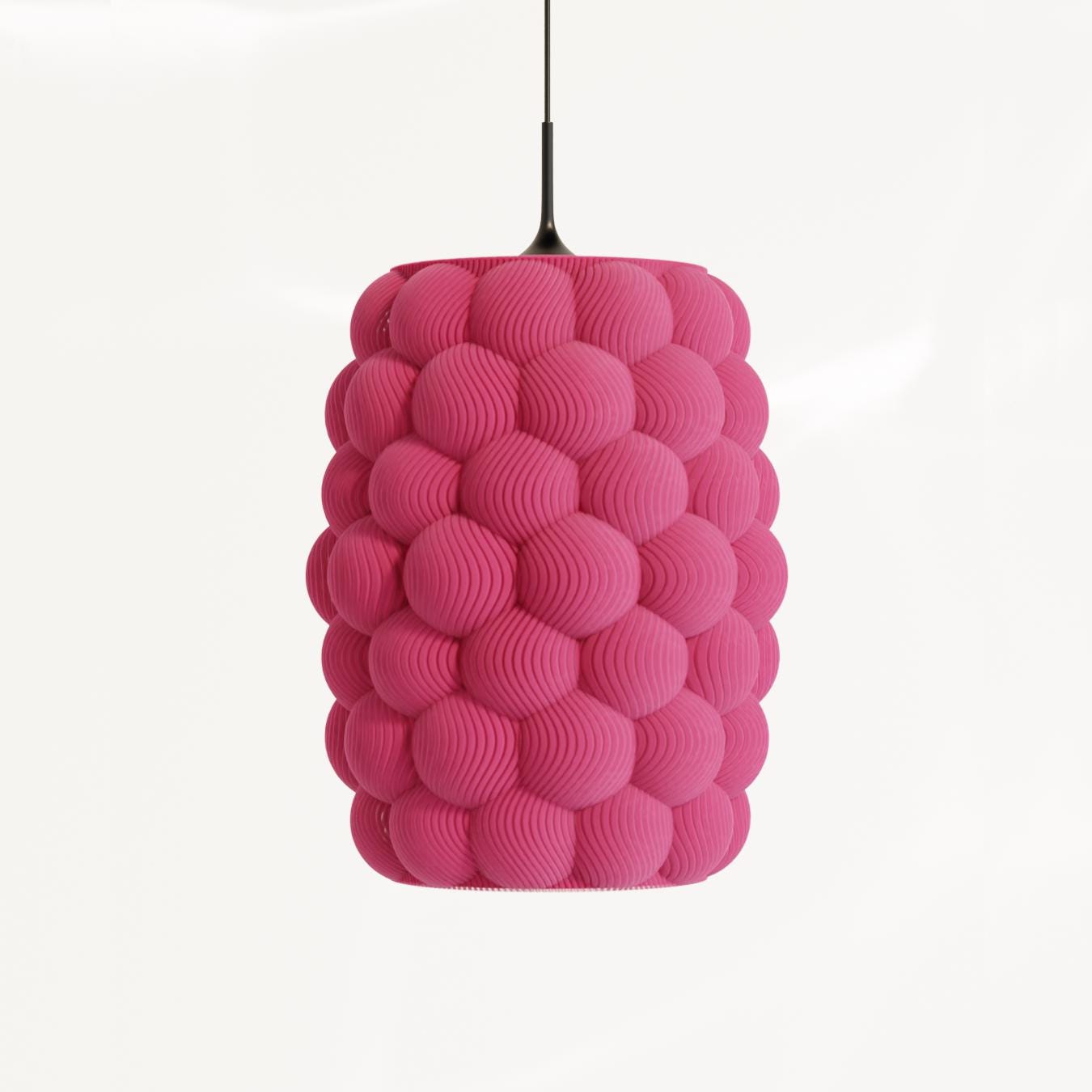 BUNCH | Modern Pendant Light - Custom Boho Chandelier Lampshade, Choice of Sizes and Colors