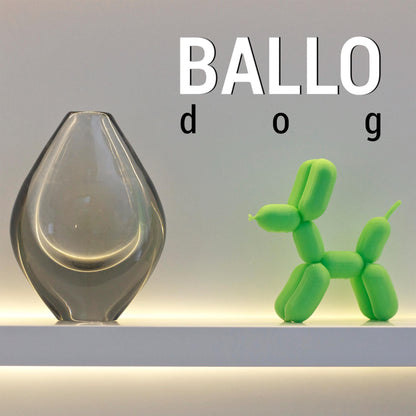 AIRPUP | 3D Printed Balloon Dog Statue, Pop Art Home Decor Gift, Jeff Koons Style