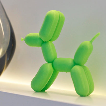 AIRPUP | 3D Printed Balloon Dog Statue, Pop Art Home Decor Gift, Jeff Koons Style