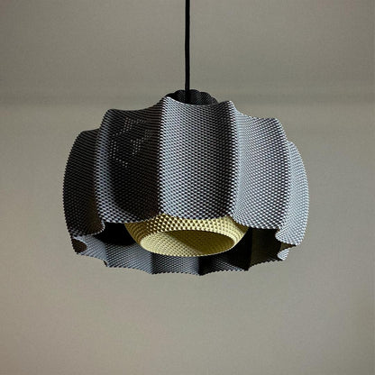 KARA | 3D Printed Diffuser Pendant Light, Soft Glow Boho Hanging Lamp Shade, Ceiling Light