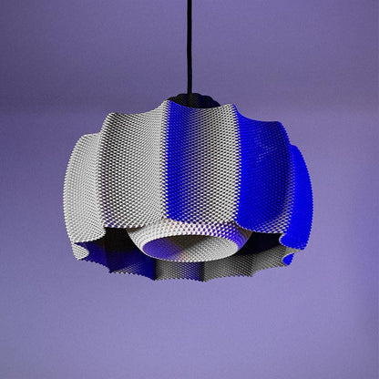 KARA | 3D Printed Diffuser Pendant Light, Soft Glow Boho Hanging Lamp Shade, Ceiling Light