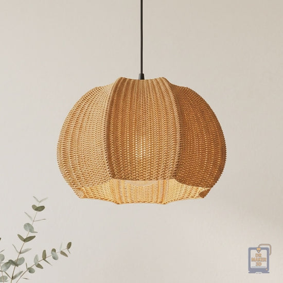 Slideshow of the MARISA 3D printed organic pendant light in rooms, colors, sizes, and setup options