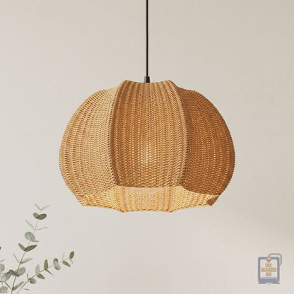 Slideshow of the MARISA 3D printed organic pendant light in rooms, colors, sizes, and setup options