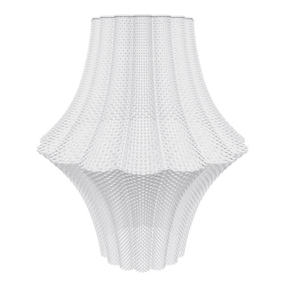 Fluted Scalloped Pendant Light, Boho Shell Drape Shade, 30+ Colors, 5 Sizes — 3D Printed | LARISA