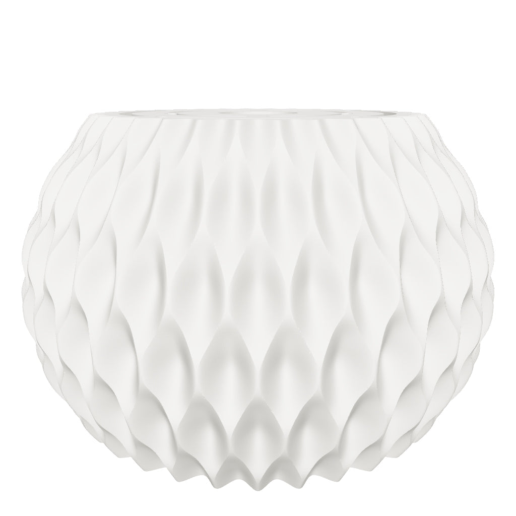 WAVY 3D printed wavy ripple pendant light — interactive 3D and AR model