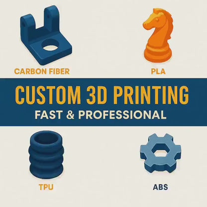 PRINTIQ | Custom 3D Printing Service, Upload STL OBJ, FDM USA PLA PETG TPU Fast Turnaround